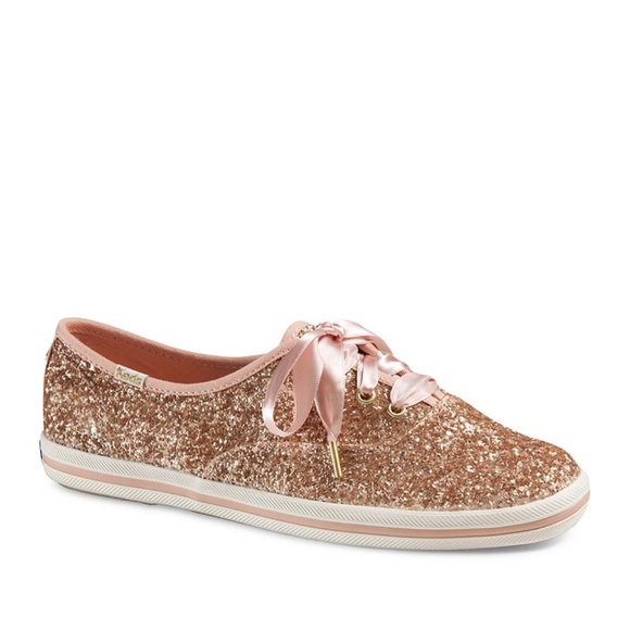 BHLDN NWB KEDS X KATE SPADE GLITTER SNEAKERS - Picture 2 of 3